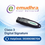 eMudhra Digital SIgnature Certificate with Mtoken